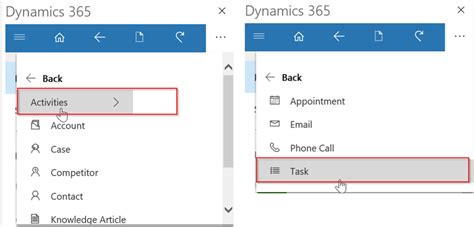 Image result for Dynamics Create a Task From an Email