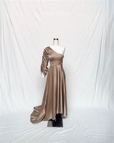 Brown Long Dress – BR 02 – Bisa Sewa Bali