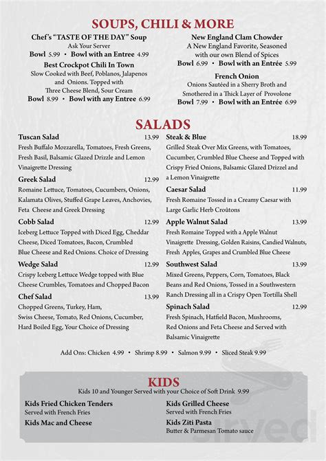 Jimmy's American Grill menu in Bordentown, New Jersey, USA