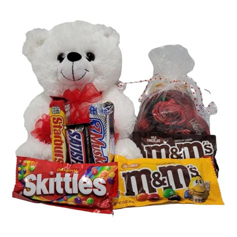 Buy Valentine’s Day Gift Teddy Bear & Elmer Chocolate, Assorted ...