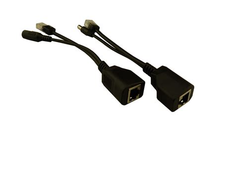 Кабел пасивен POE сплитер и пасивен POE инжектор V1 | Захранване Ком