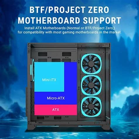 Buy Ant Esports Crystal Mirror ATX Case