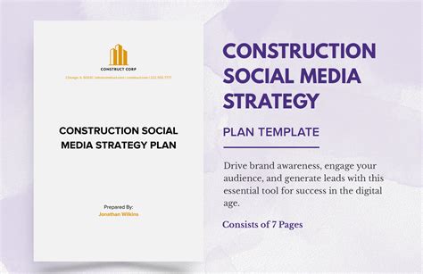 Editable Communication Strategy Template 的图像结果