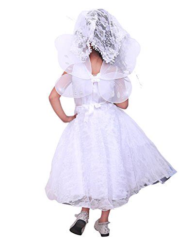 Aarika Girls Frock (PARI-White-Frock_18_2-3 Years) : Amazon.in: Fashion