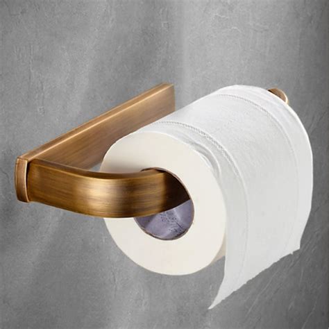 Toilet Paper Holders Contemporary Brass Roll Paper Holder Matte Brass ...