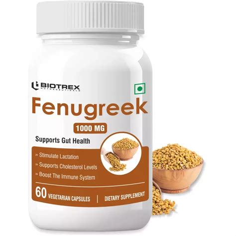 Biotrex Fenugreek 1000 Mg Capsule