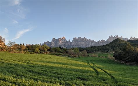 Download wallpaper 3840x2400 rocks, field, grass, trees, landscape 4k ...