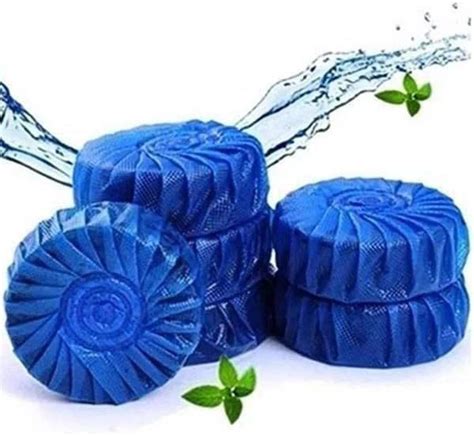 Automatic Toilet Bowl Cleaner Tablets – Powerful Blue Cleaning Balls ...