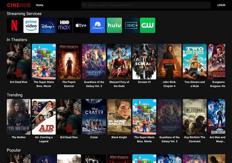 Streaming Content-Tracking Apps : CineHub app