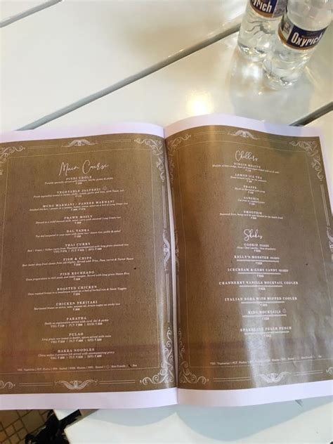 Menu at Awwa's Food, Pune, Phase 2 Road