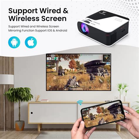Verratek Lumavision Pro Mini Projector - 1080P Portable Video India | Ubuy