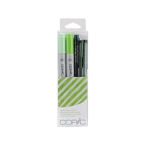 Copic Doodle Pack - Green - Canvazo