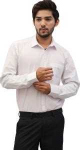 Knighthood by FBB Men Solid Formal White Shirt - Buy Knighthood by FBB ...