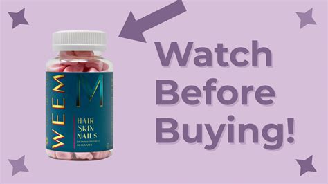 Watch Honest Review of WEEM Hair Skin and Nails Gummies on Amazon Live