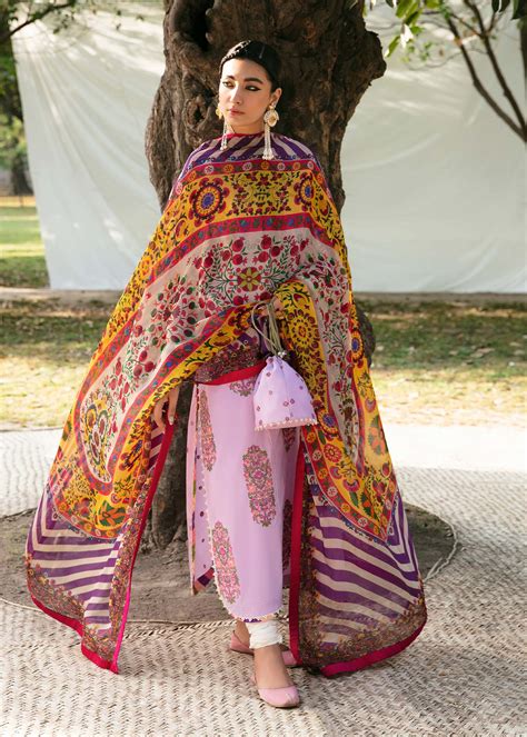 Hussain Rehar Mausam Luxury Lawn Collection – KASNI – YourLibaas