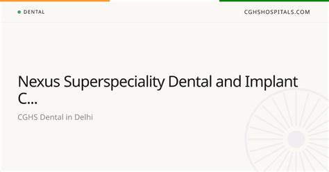 Nexus Superspeciality Dental and Implant Centre