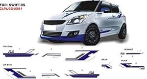 Automaze Sticker Graphics for Maruti Suzuki Swift Rs 0291 (Set of 2 ...