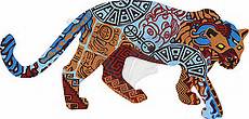 indianische muster malvorlagen auf jaguar im ethnischen muster der indianer clipart bild indianische muster malvorlagen auf jaguar im ethnischen muster der indianer clipart bild