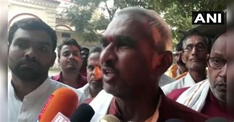 BJP MLA surendra singh says ram mandir must be built in ayodhya ...