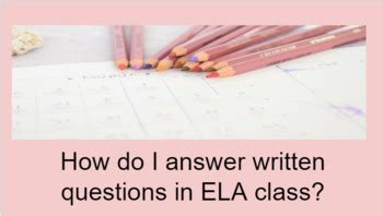 Image result for Written Question