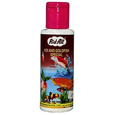 Buy Rid All Koi and Goldfish Special Aquarium Fish Medicine | 120 ml ...