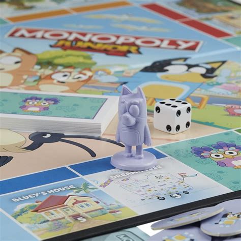 Hasbro Gaming Monopoly Junior Bluey Edition Board India | Ubuy