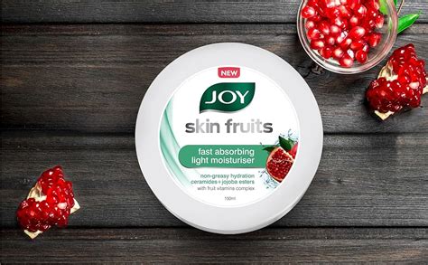 Joy Skin Fruits Non-Oily Fast Absorbing Light Moisturizer with Vitamin ...