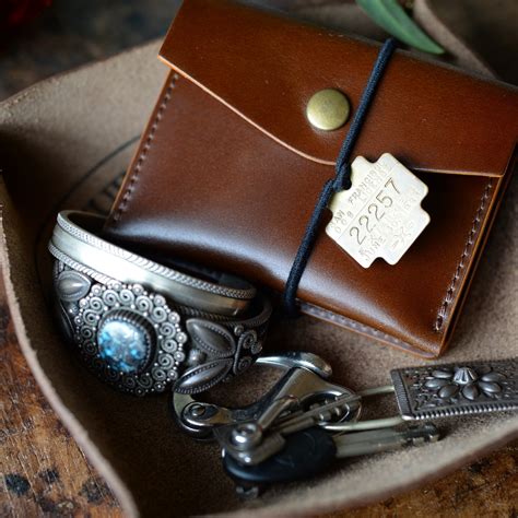 Spellout Vallet Tray"Chromexcel Natural" | Barkoutsiders®︎