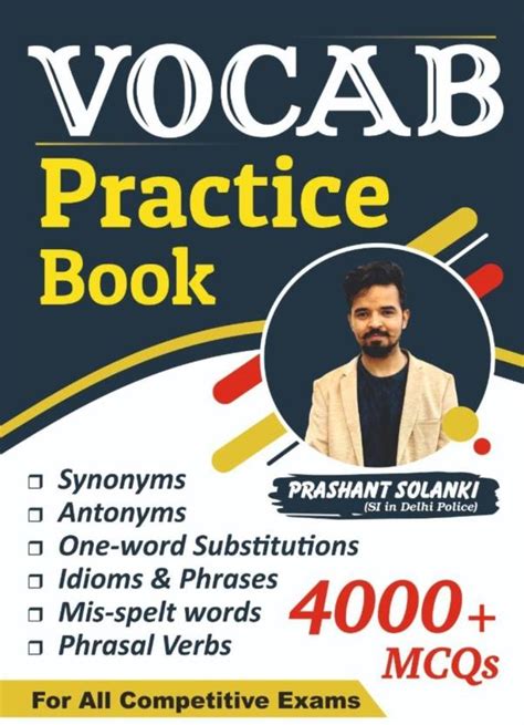 Vocab Practice Book By Prashant Solanki Sir: Buy Vocab Practice Book By ...