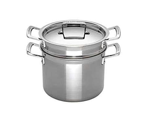 Le Creuset® Stainless Steel Pasta Pot with Colander Insert