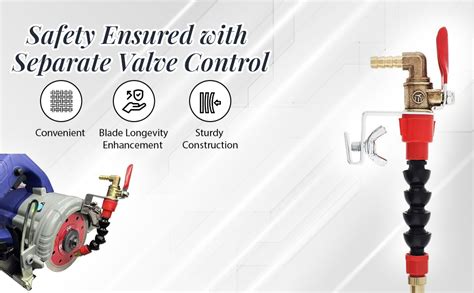 Serplex® Brass Mist Spray Nozzle Attachment For Angle Grinder,Flexible ...
