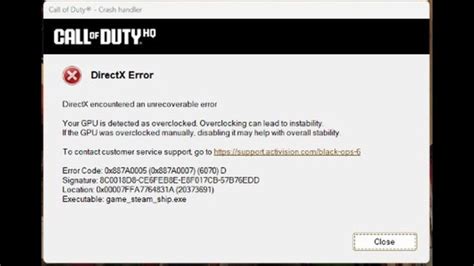 Cod DirectX Error Fix 的图像结果