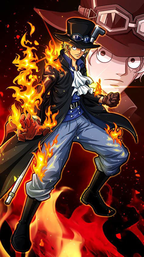 Pin by ARTHUR.B on Sabo | Sabo one piece, One piece wallpaper iphone ...