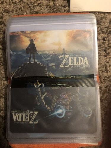 Legend Zelda Breath of the Wild Amiibo NFC Tag Cards | Ubuy India