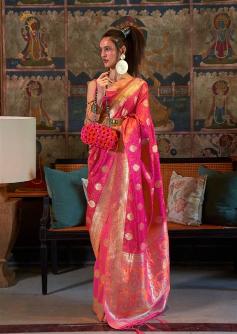 Buy Latest Satin Silk Sarees at Sunasa