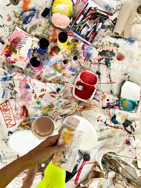 Exploring the world of colors preschoolers hands on art studio ...