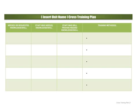 Image result for Training Plan PDF Example