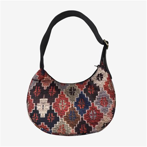 Brick Block Digital Printed Moon Handbag | Buy Moon Handbag