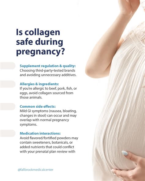 Can you take collagen while pregnant? - Fallbrook Medical Center