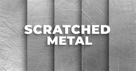 15 Scratched Metal Textures — Teletype