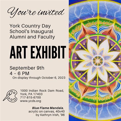 Alumni and Faculty Art Exhibit Reception, York Country Day School ...