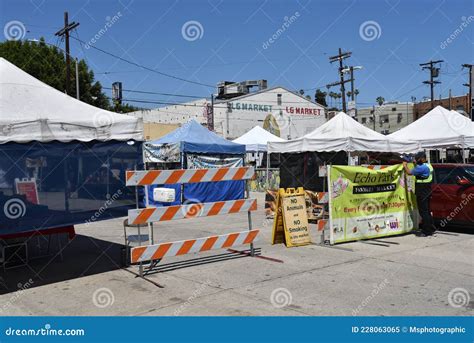 Farmers Market Entrance editorial image. Image of female - 228063065