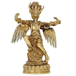 Buy ShalinIndia Garuda Statues Holy Birds Figurines Mount of The Lord ...