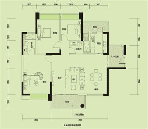 96平米三居室现代装修案例