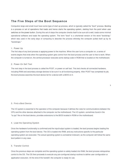 Computer Boot Up Cycle Explained 的图像结果