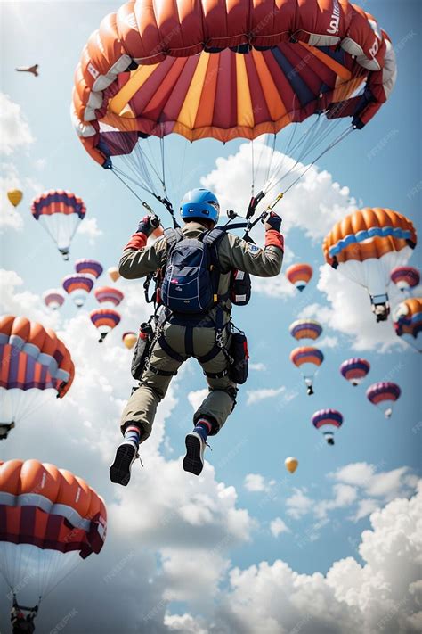 Parachuting 的图像结果