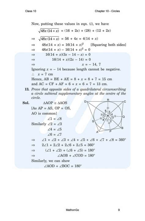 Image result for Class 10th Maths Chapter 10 Example 2