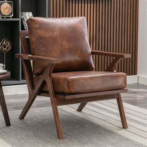 Bonzy Home Mid-Century Modern Accent Chair, India | Ubuy