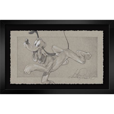 Pluto ''I Found Meaning in the Hunt'' Framed Print by Heather Edwards ...