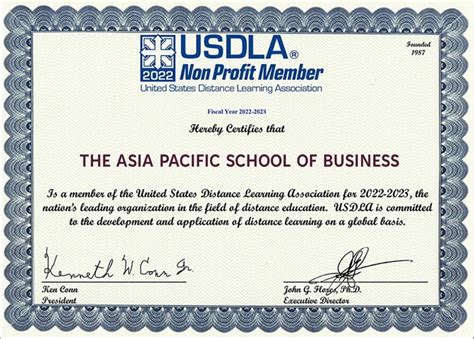 亚太商学院获批美国远程教育协会（USDLA）成员院校资格_腾讯新闻